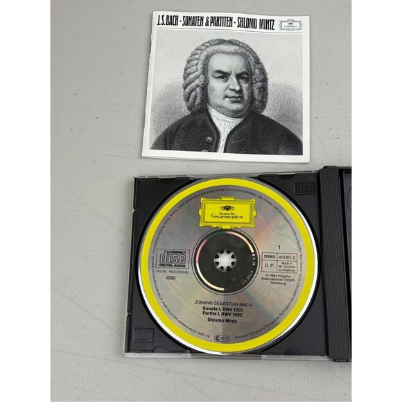 SHLOMO MINTZ - JS BACH 6 Sonatas & Partitas DGG Deutsche Grammophon 3 CD Box Set - Picture 5 of 9